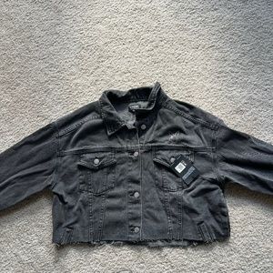 NWT pacsun by playboy denim jacket